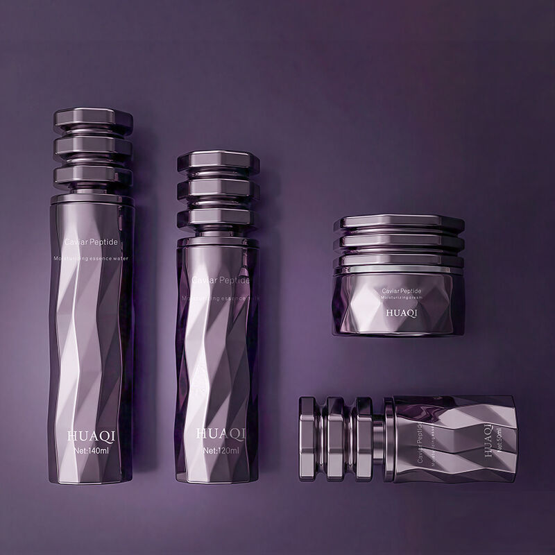 Botol Kaca Warna Gradien Khusus untuk Kosmetik
