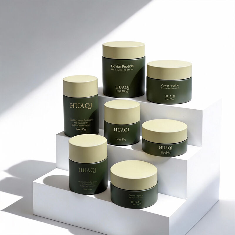 Cosmetic Brand Custom Glass Cream Jar