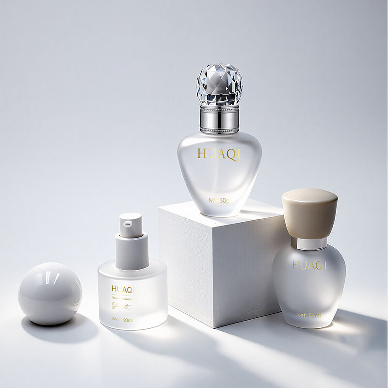 Liquid Glass Foundation Containers