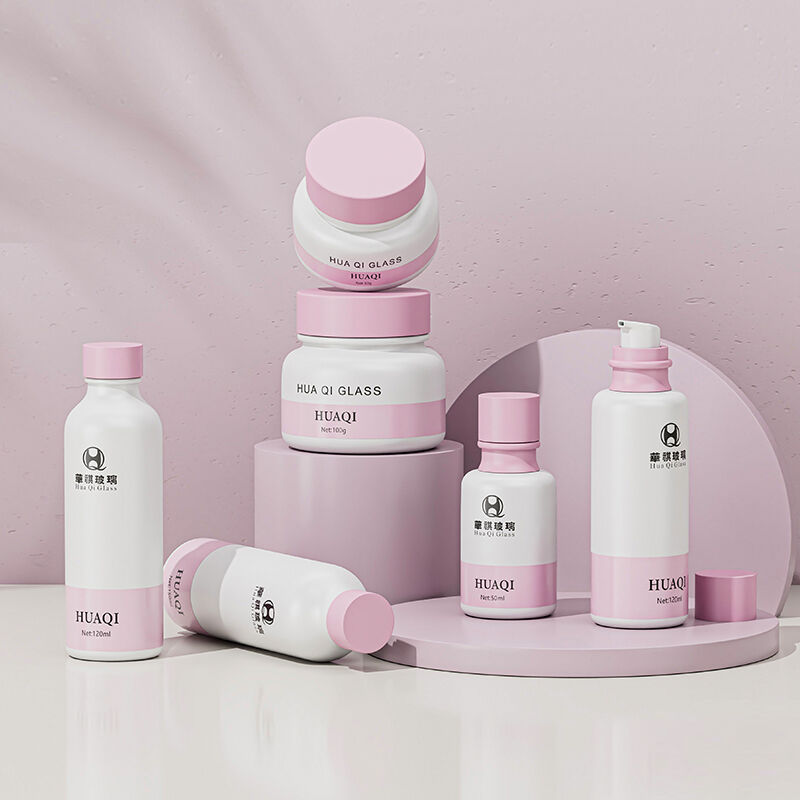 Cosmetic Glass Packaging Set Wholesale