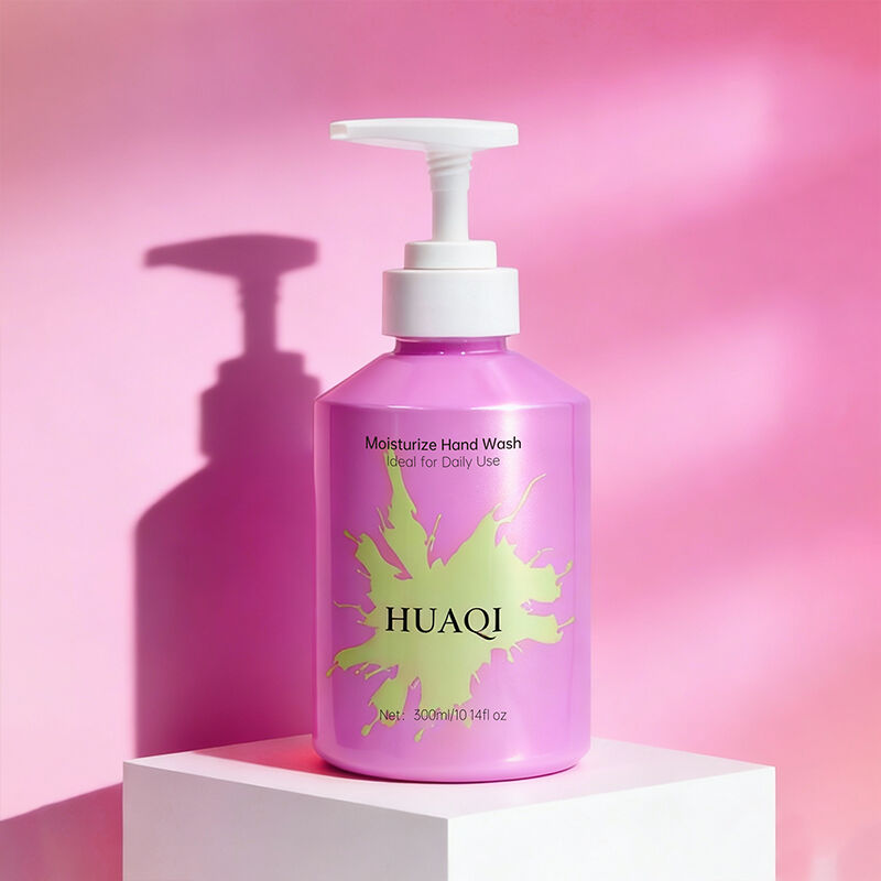 300 मिली फ्रॉस्टेड हाई बोरोसिलिकेट ग्लास बॉडी वाश बोतल