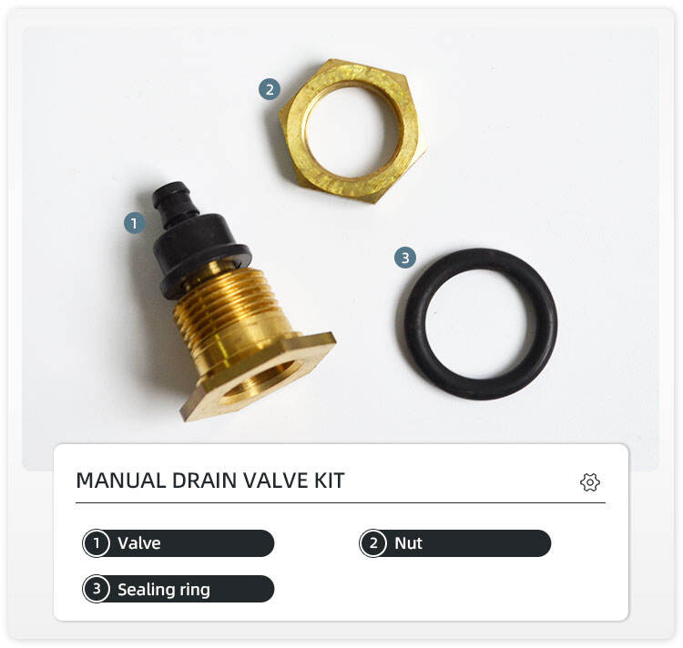 Atlas Copco Liutech Manual Drain Valve Kit 2901061100 details