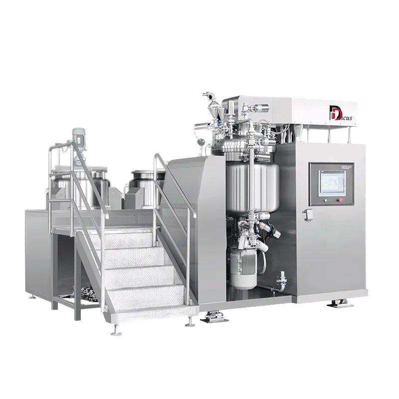 Lift Type Vacuum Emulsifier for Cosmetics Efficiency