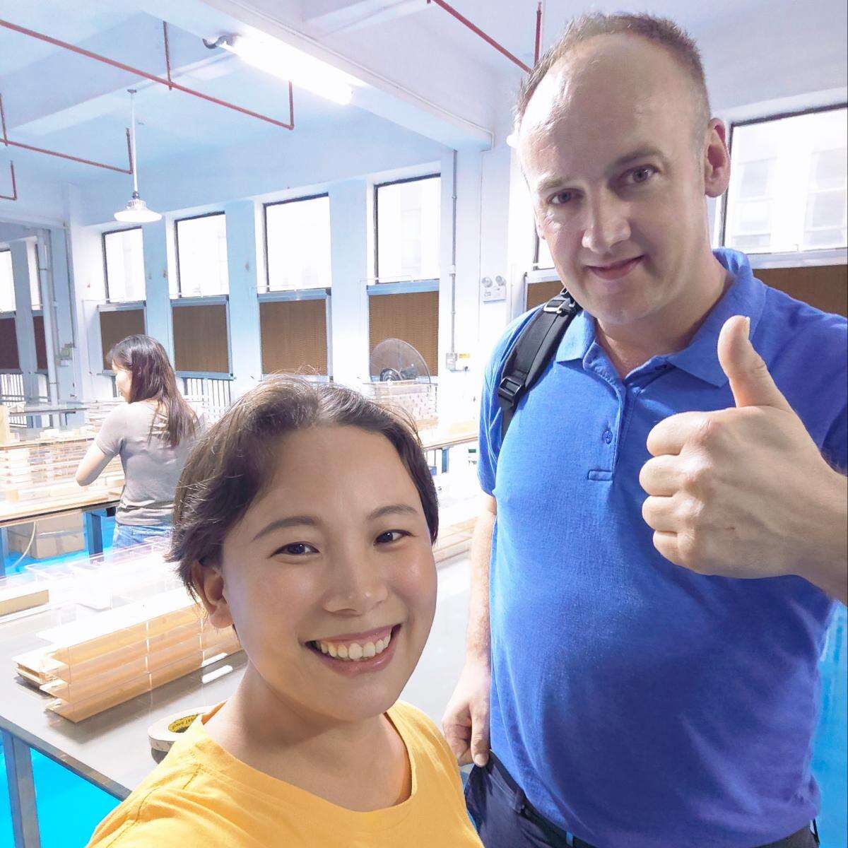 United Kingdom Client Visit Factory