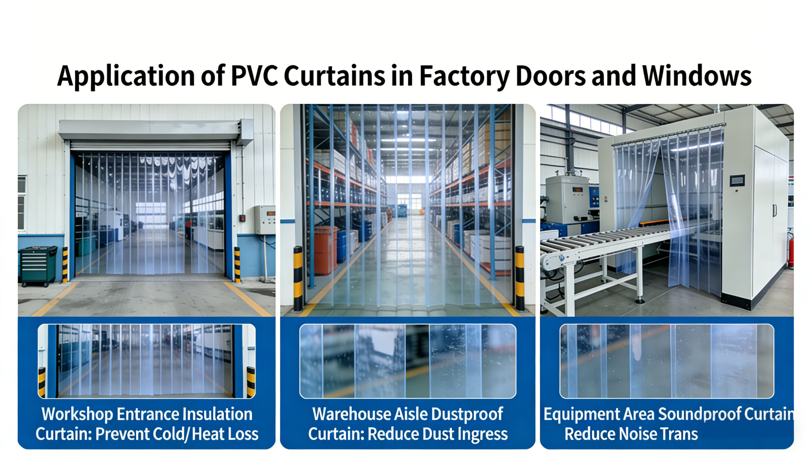 Aplicaciones del rollo de cortina de PVC en edificios temporales