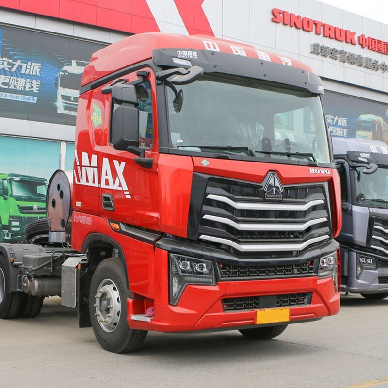Sinotruk HOWO Max 480HP 6X4 LNG Transmisión Automática Tractor