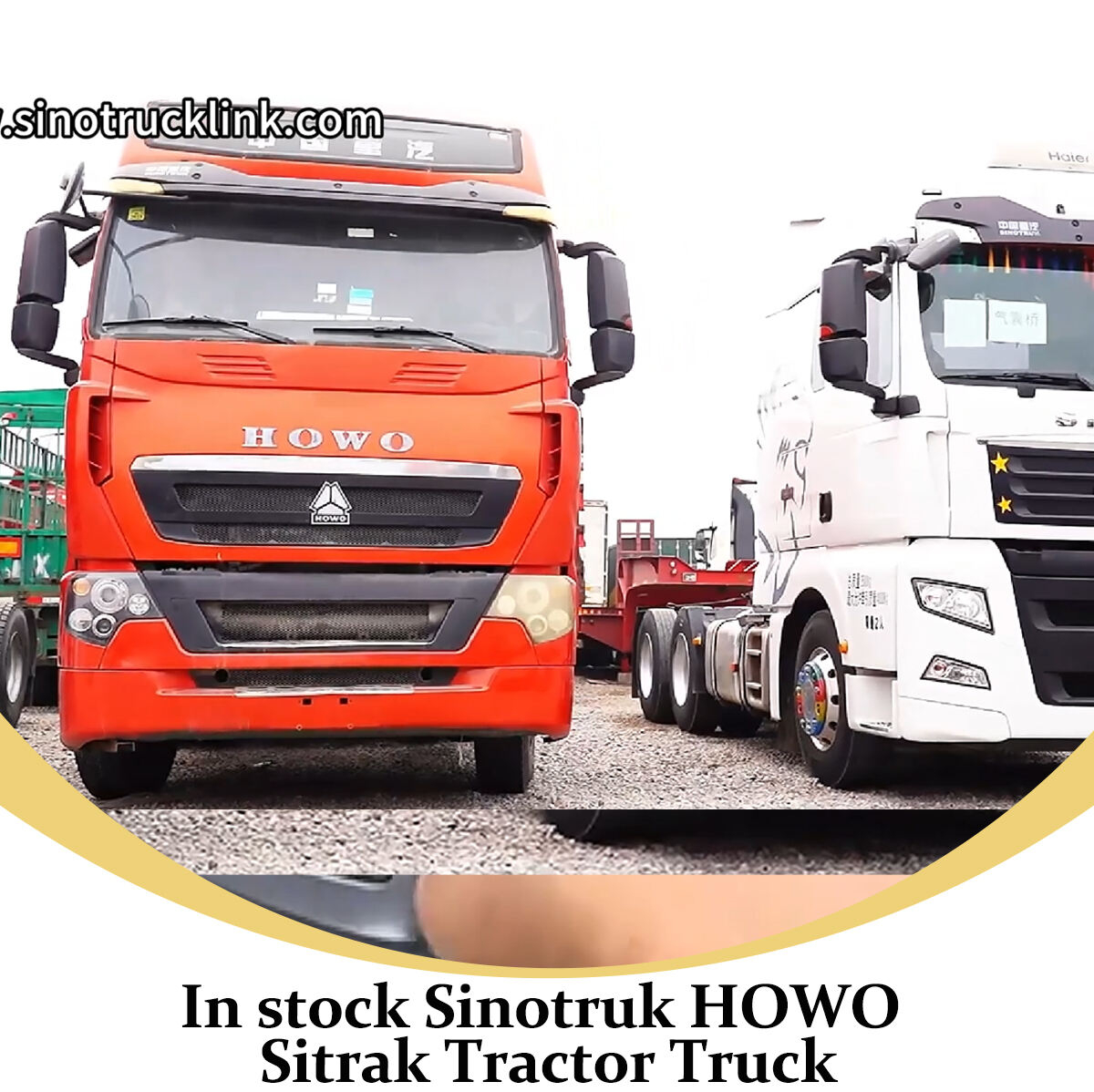 In stock Sinotruk HOWO Sitrak Tractor Truck