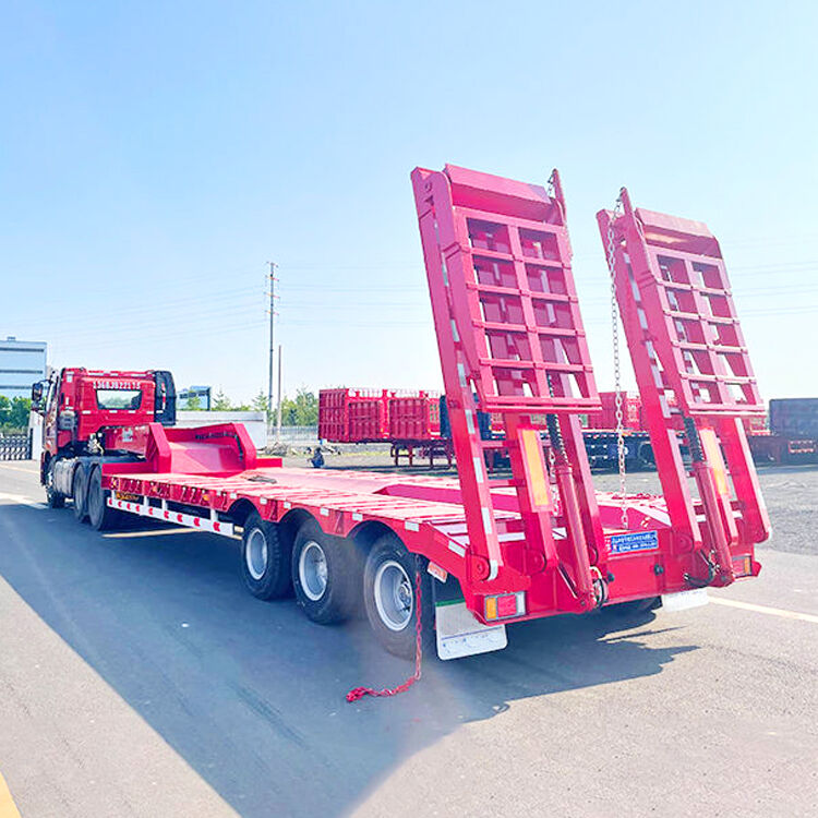 ローベッドトラック ローボーイ ローベッドセミトレーラー 販売中