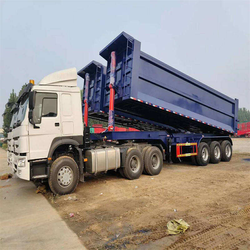 3or4 Axles Dump Semi Trailer