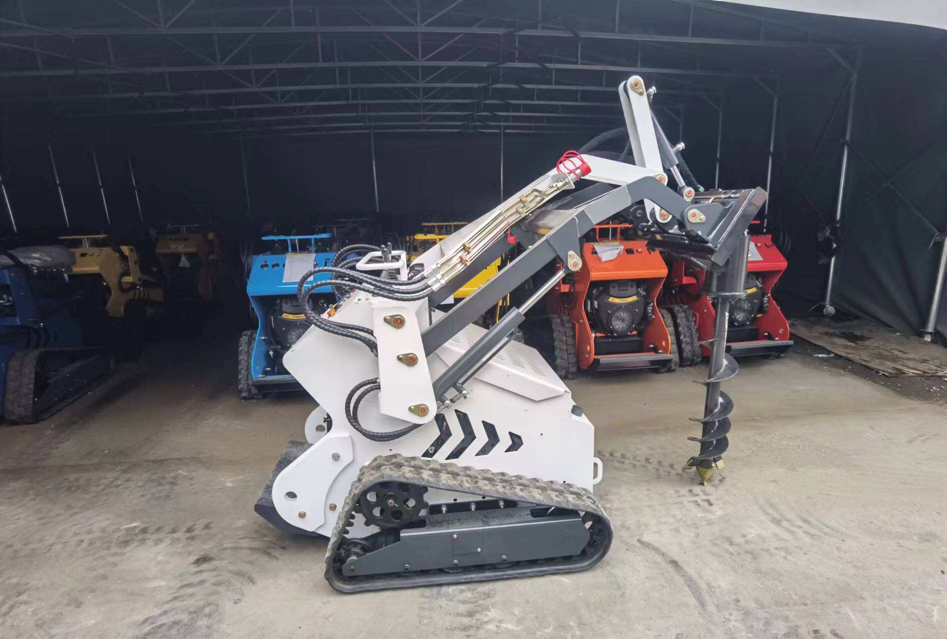 3 skid steer loaders sent to Belgium