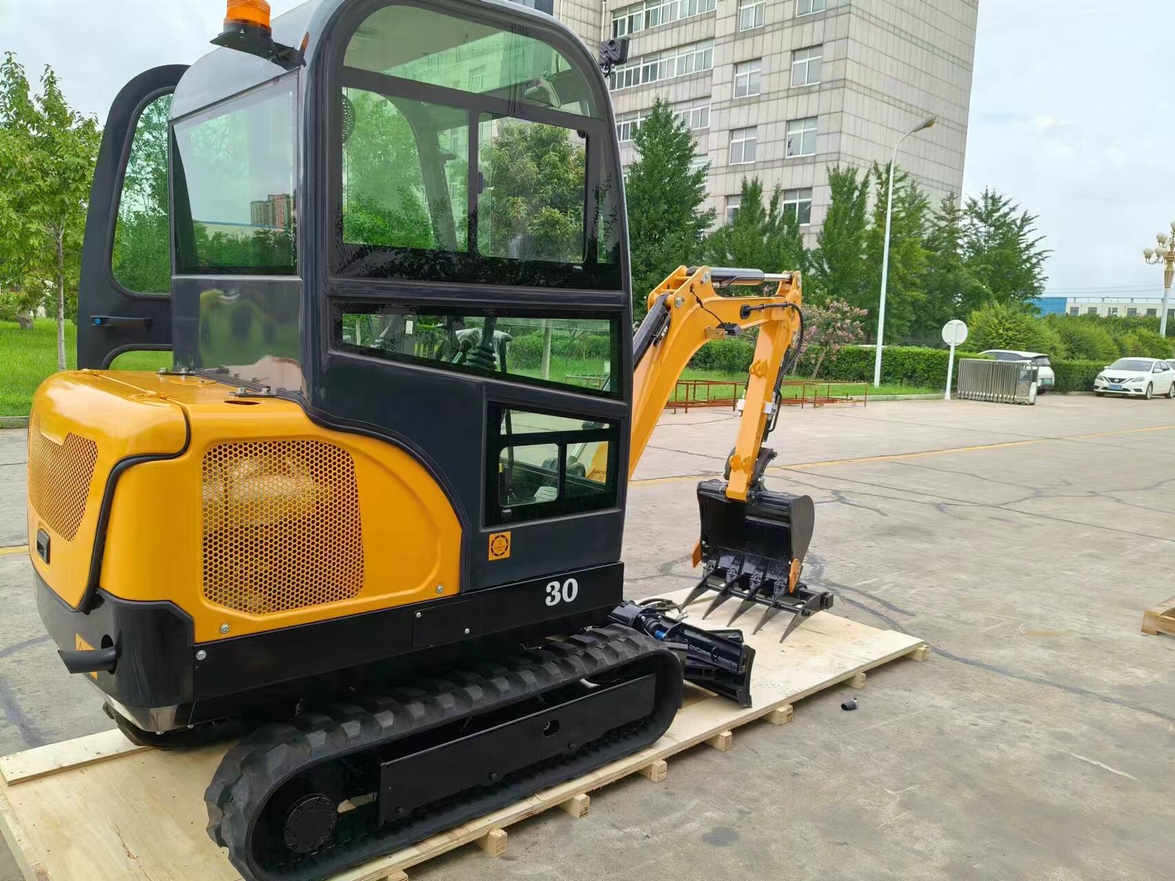 The mini excavator has received unanimous praise from customers