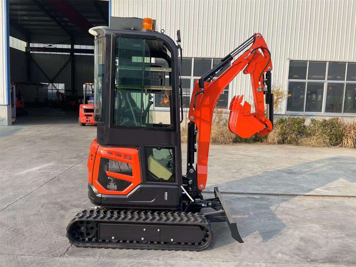 An excavator has been inspected and sent to France