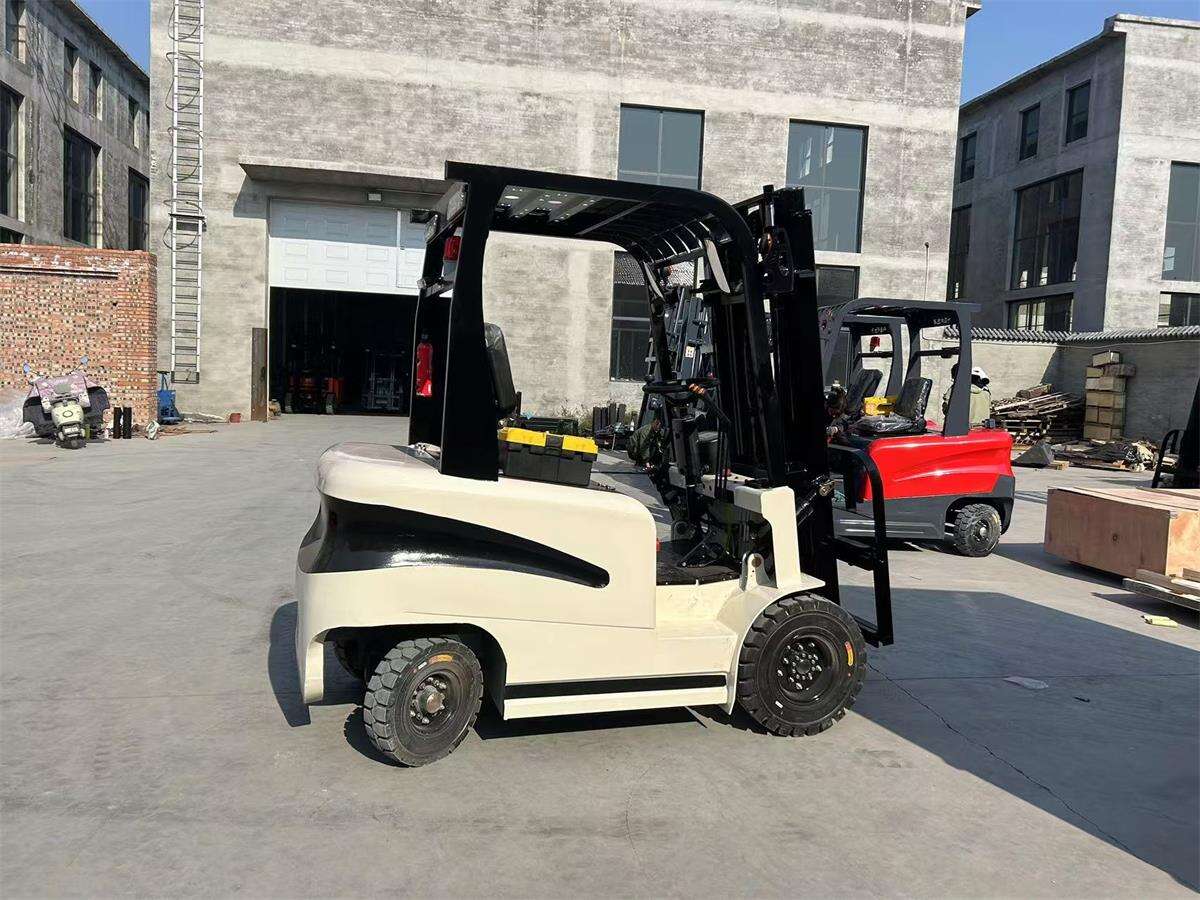 Indonesian customer orders an electric forklift