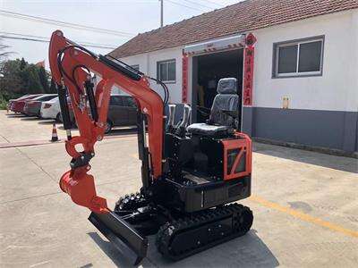 Mini excavator sent to Indonesia