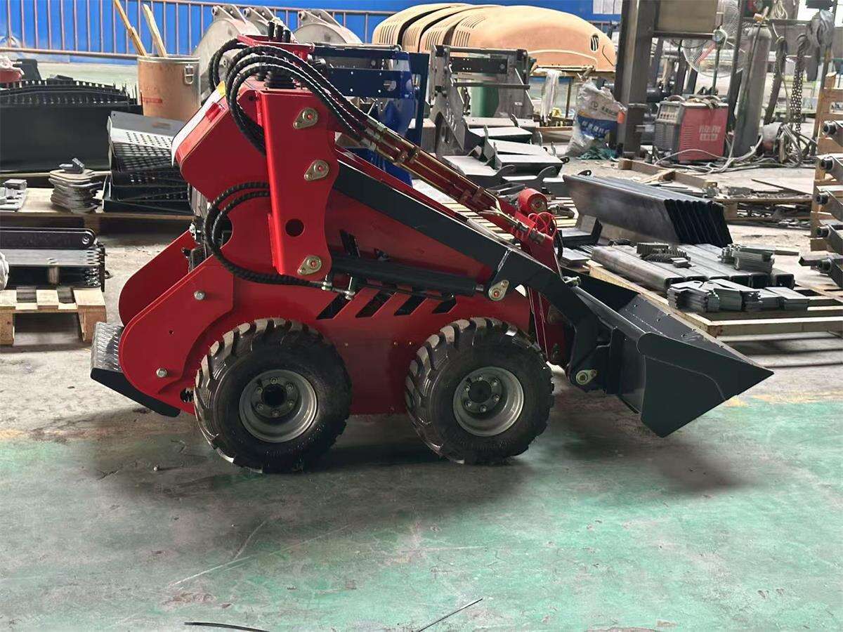 Skid steer loader exportatus ad Germaniam