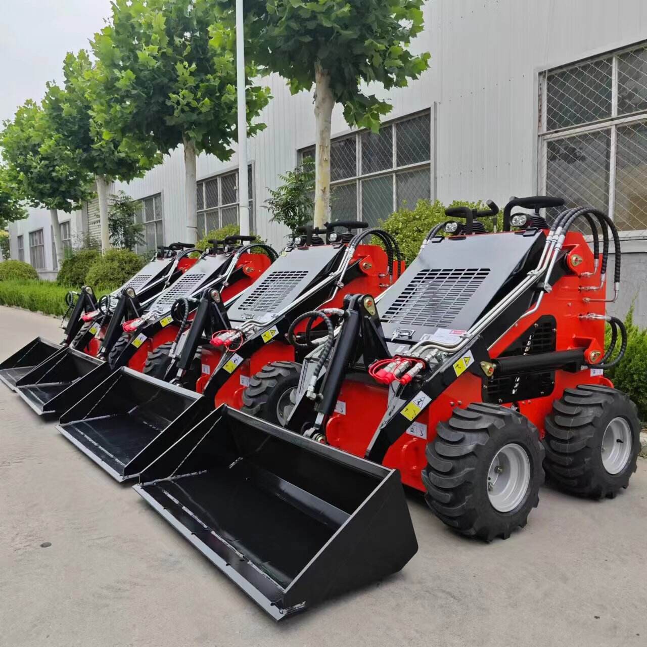 WY380 Fast Shipping track loader skid steer track skid steer multi purpose mini  skid steer attachments for sale