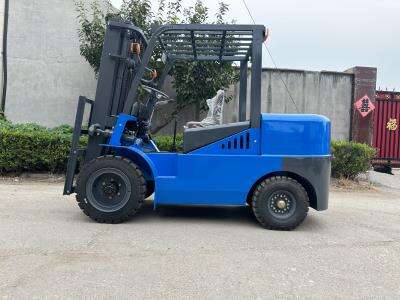 An electric forklift has been produced and completed