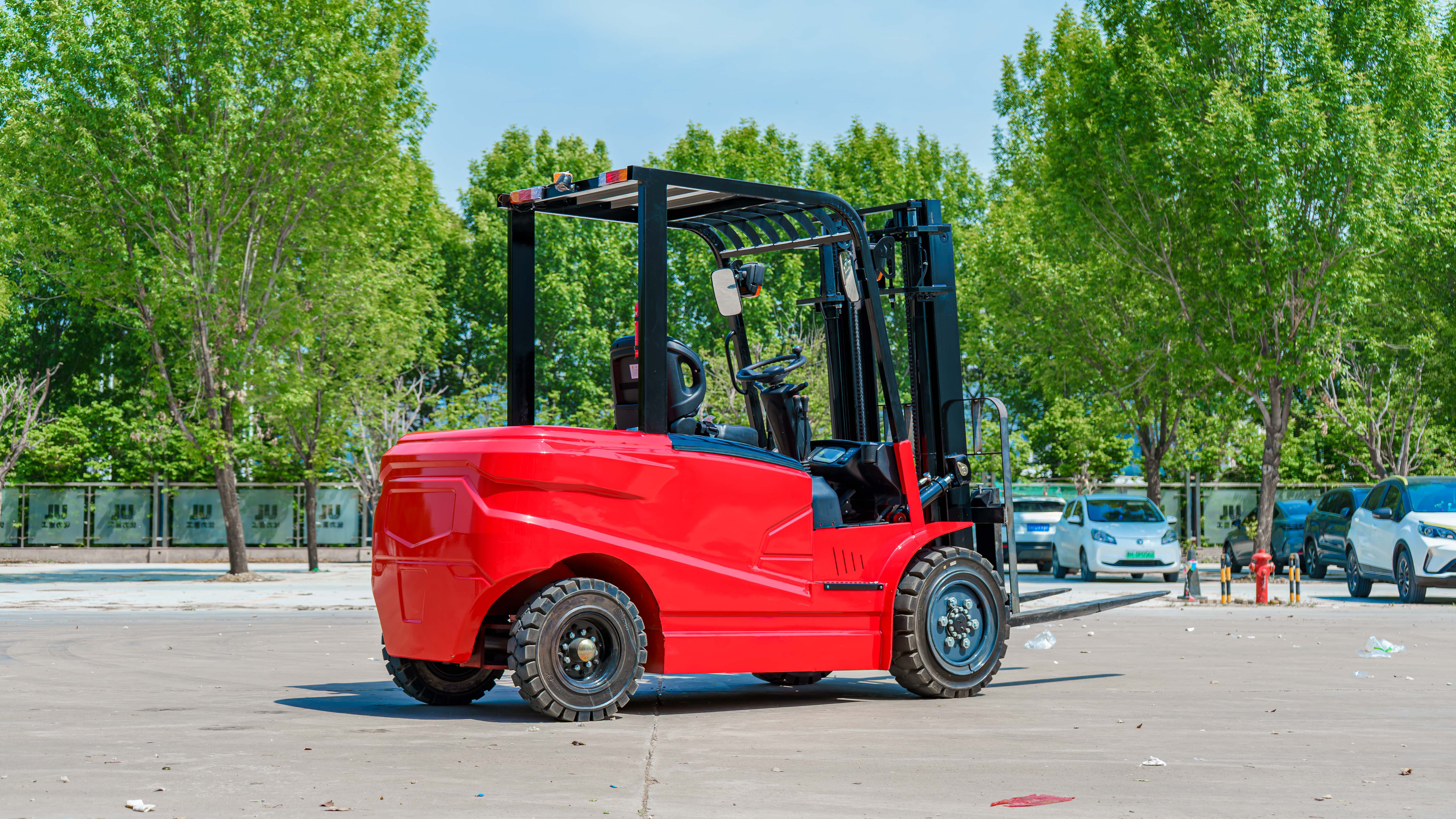 Cheap Price Best Powerful Red 3.5Ton Cheap Price Electric Forklifts Great Value at Cost Price!