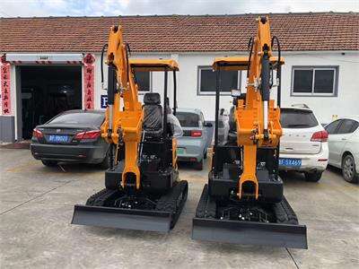 Two mini excavator has been delivered to a German customer