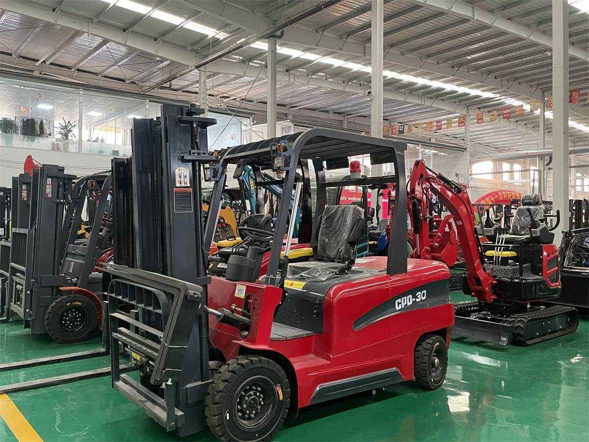 Customized 3-ton electric forklift for export