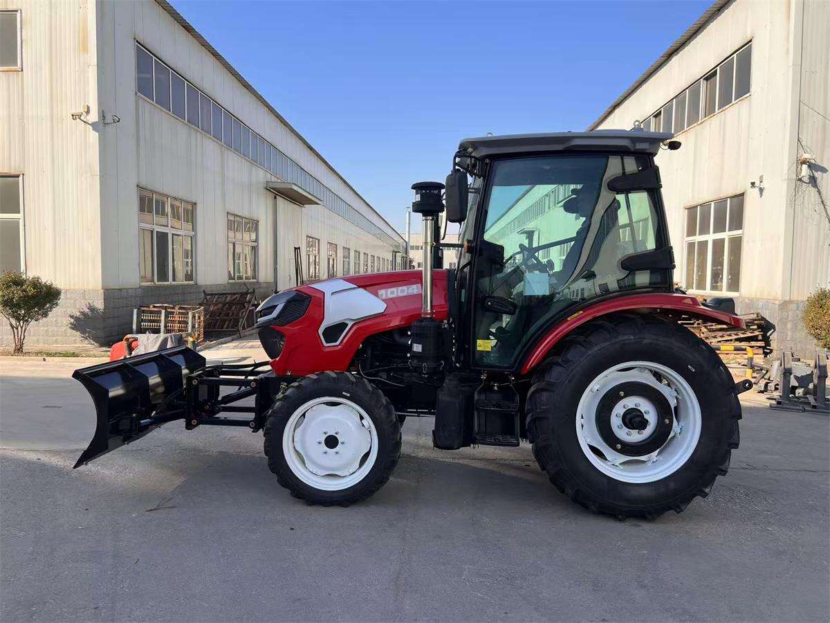 A New Zealand customer ordered five tractors.