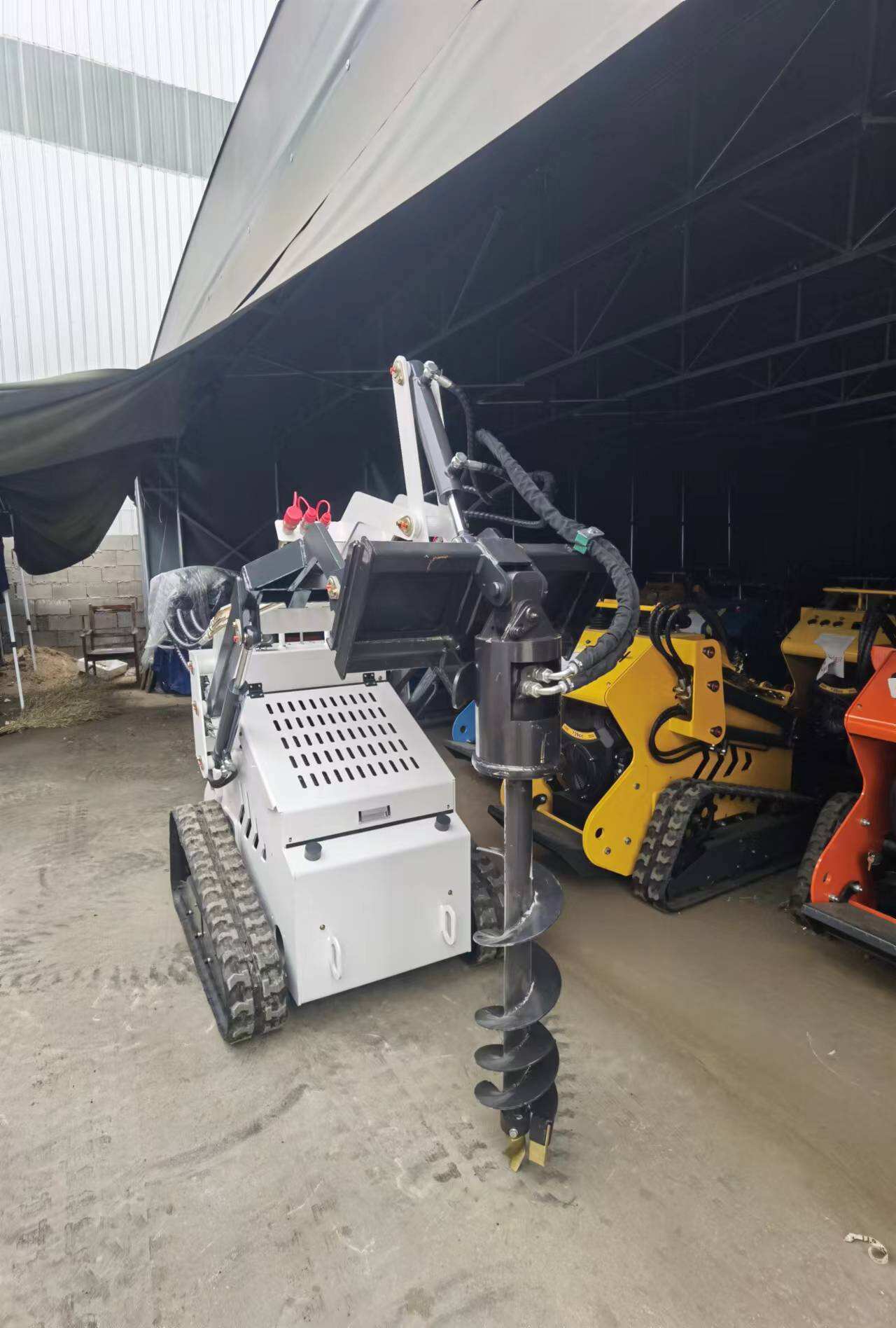 3 skid steer loaders sent to Belgium