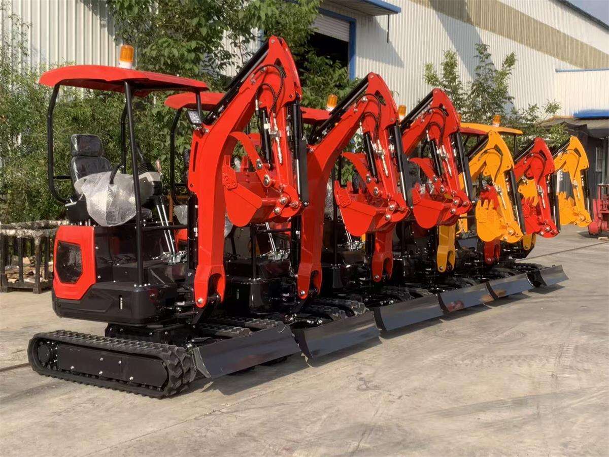 Five excavators packed and sent to Poland