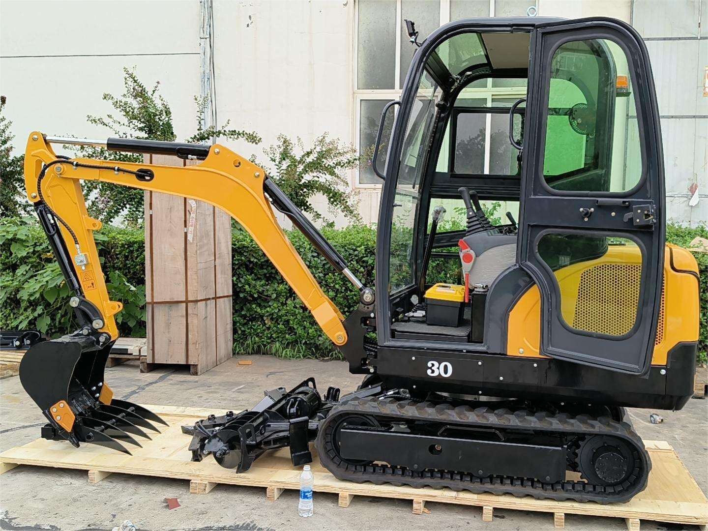 The mini excavator has received unanimous praise from customers