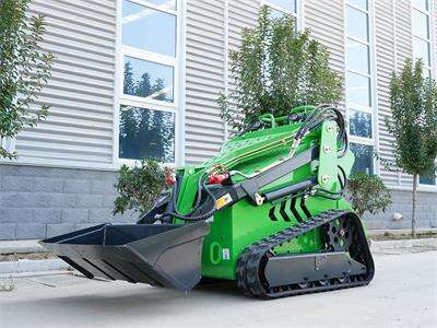 Skid steer  loader perfectly solves various tasks