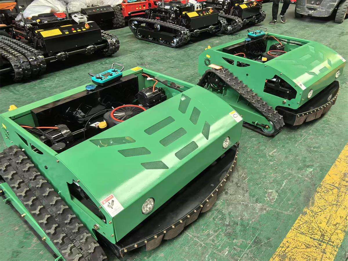 Lawn mowers delivered to Germany
