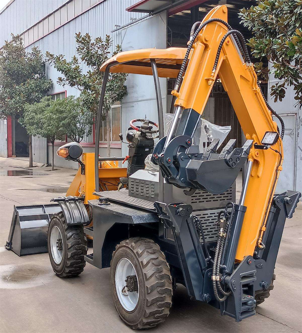 Backhoe loader