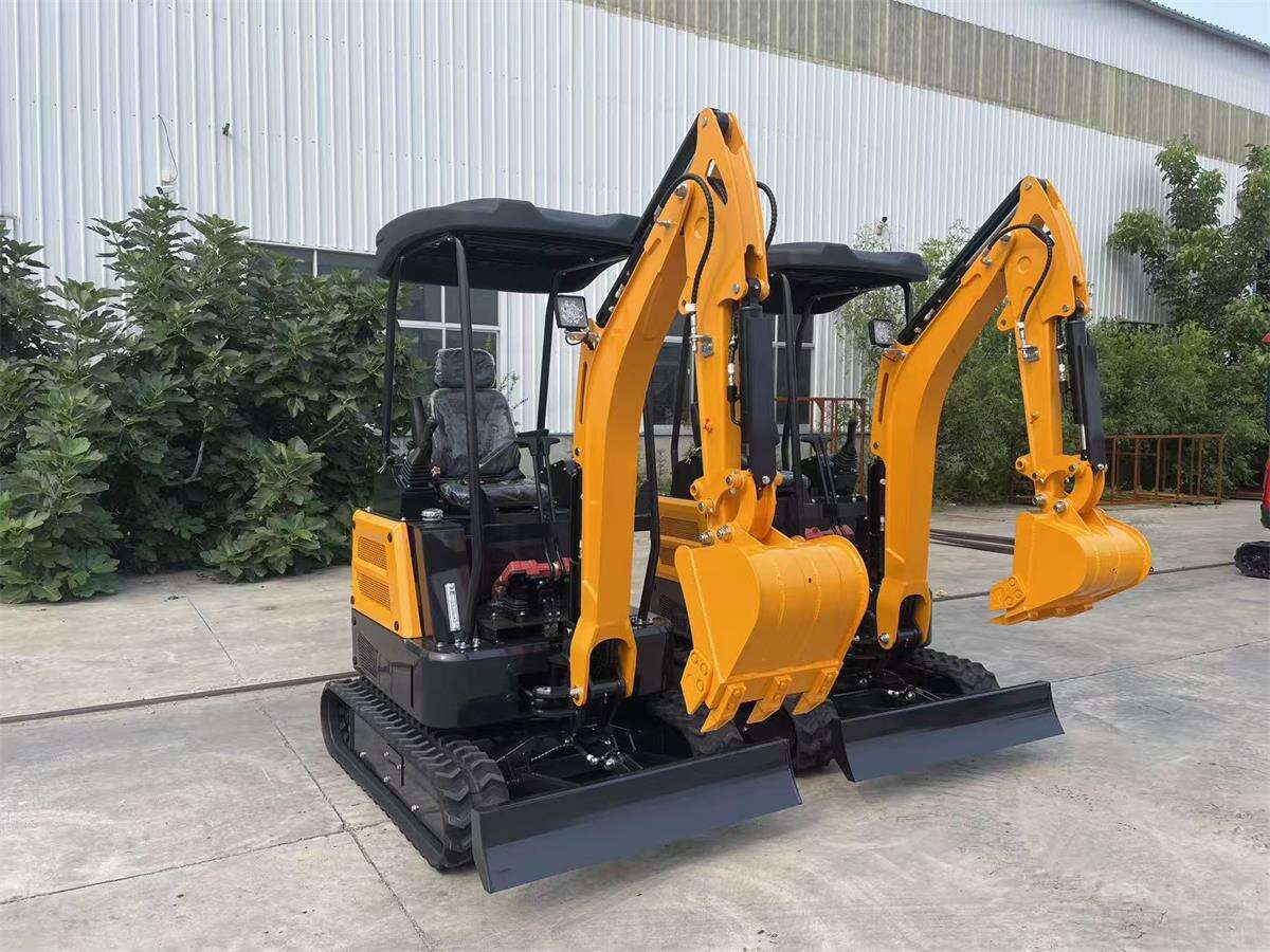 Two excavators shipped to Germany