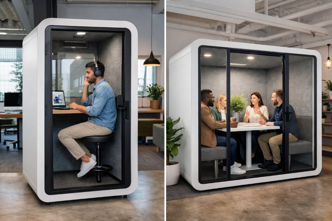 Kebangkitan Ruang Senyap: Mengapa Pejabat Moden Memerlukan Bilik Kedap Bunyi Lebih Daripada Sebelum Ini