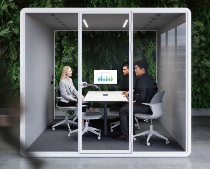 Transformeer uw kantoor met premium geluidsdichte vergaderpods — de ultieme upgrade voor moderne werkruimtes