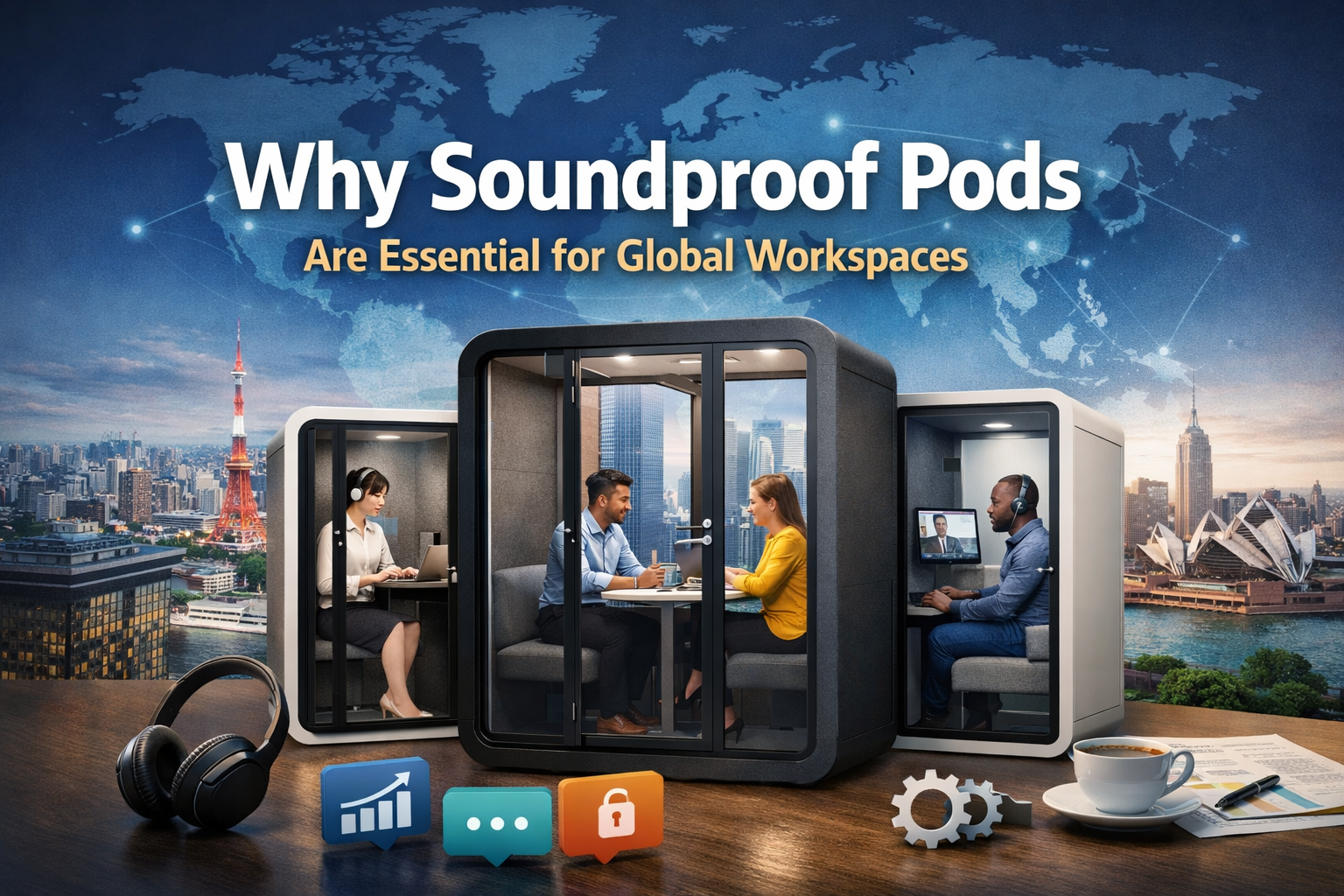 Soundproof Pods: The Global Workplace Essential Transforming How Teams Work