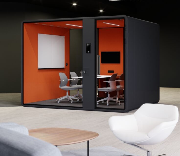 サウジアラビア向け高性能オフィスのためのプレミアムミーティングポッド