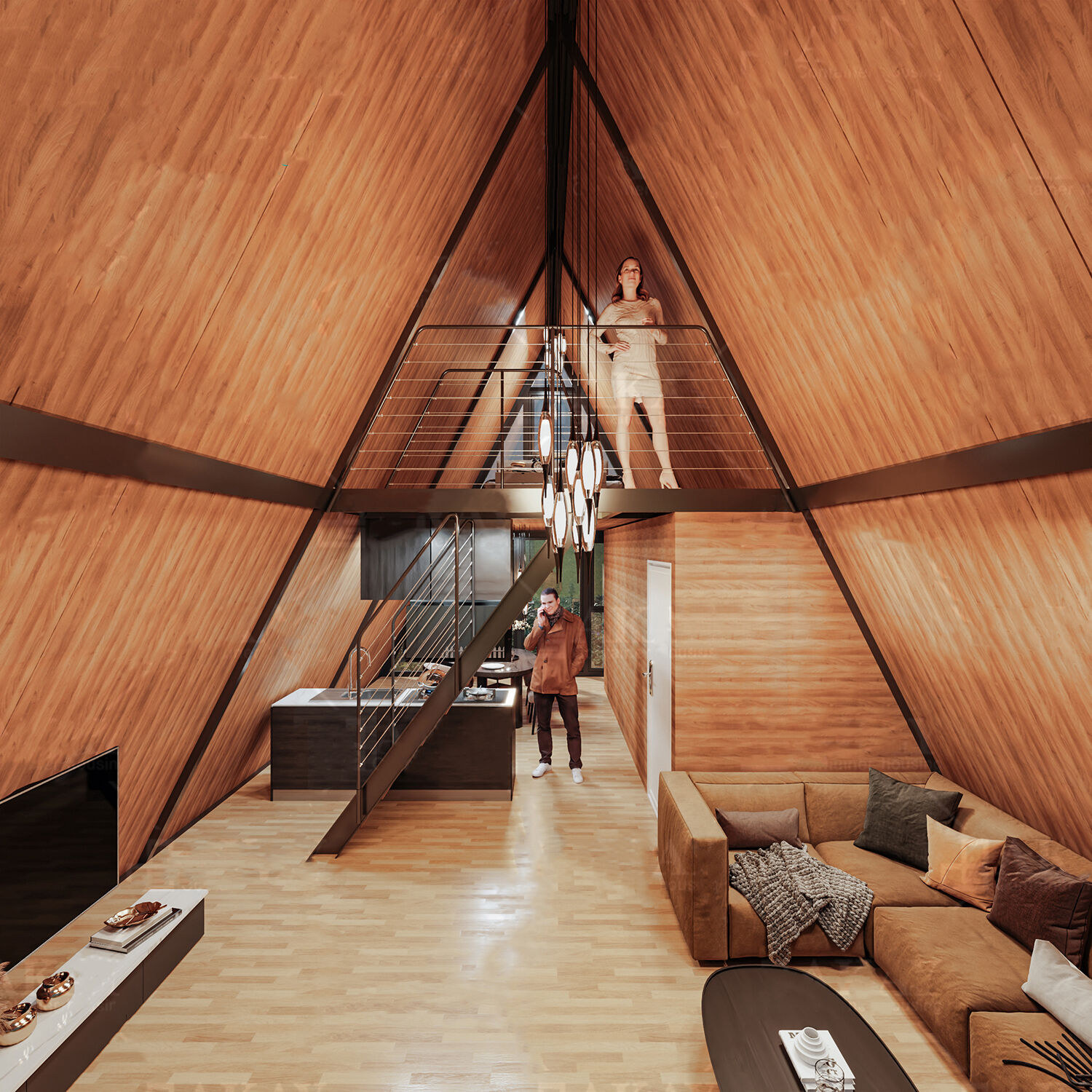 Noiseless Nook| A-Frame House| A-Frame House at Noiseless Nook
