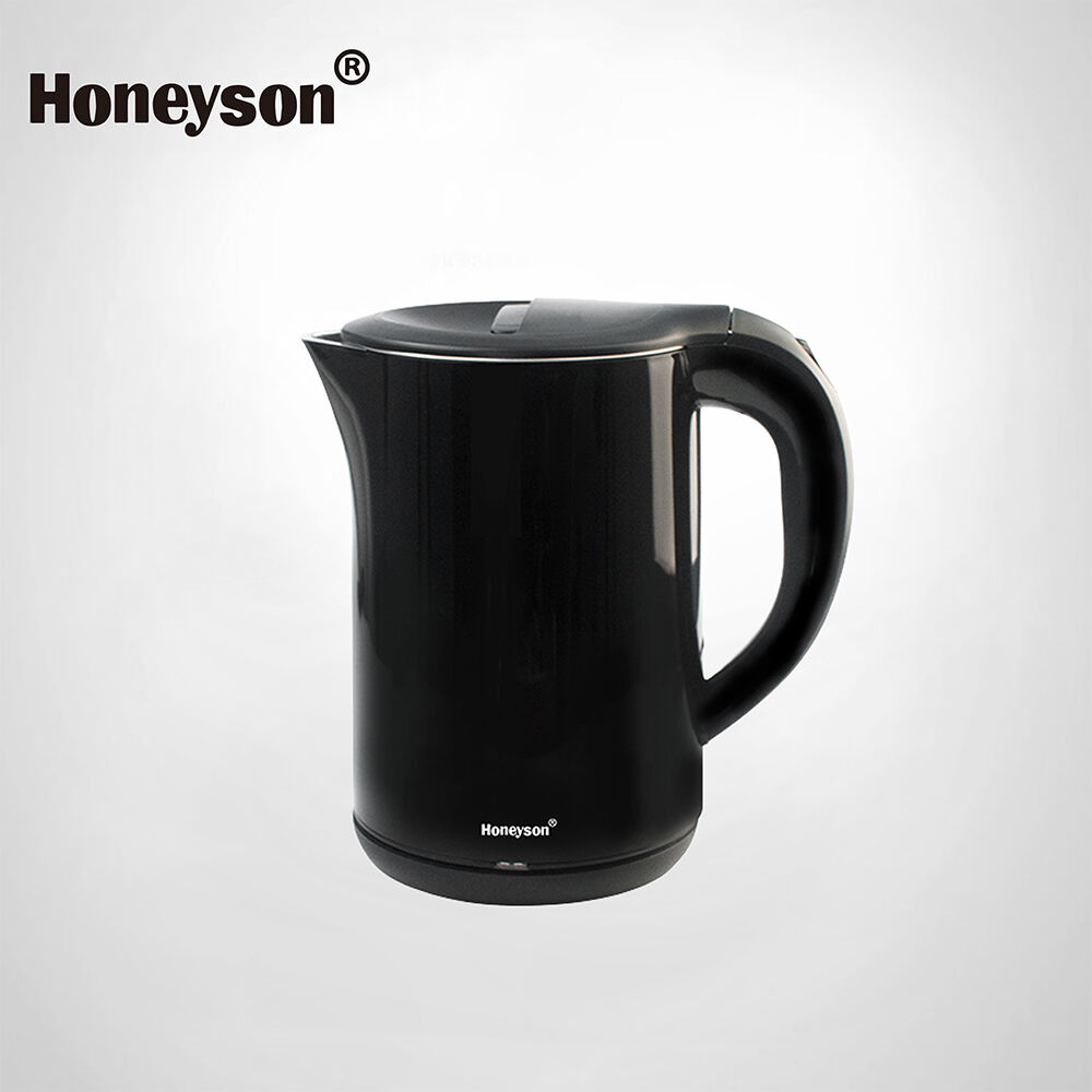 Bouilloire pour chambre d'hôtel, capacité 1,2 L, corps double, bouilloire style toucher frais, H1266