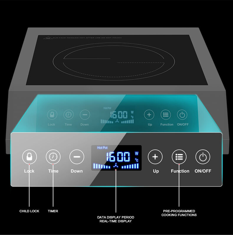 Commercial Induction Cooker with Single Burner,HC-TB3501 | Commercial ...