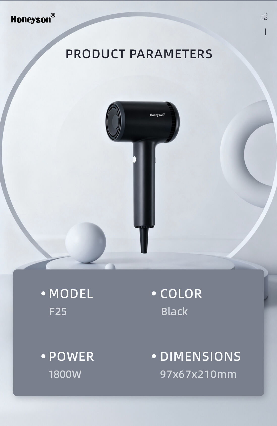 f25 ionic premium hotel hair dryer modern hospitality-8