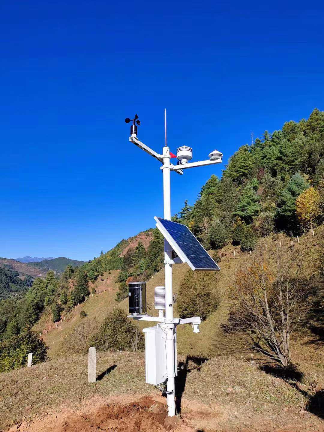 RYQ-3 weather station installation