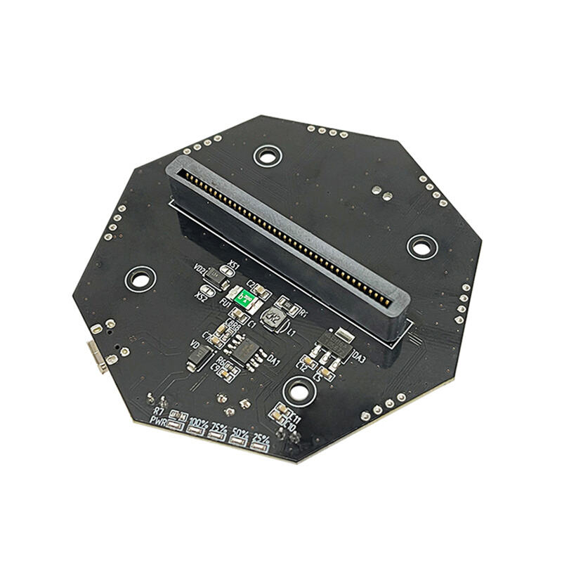 Octagonal Decorative LED PCB Module with USB & Battery Charging for Smart Lighting