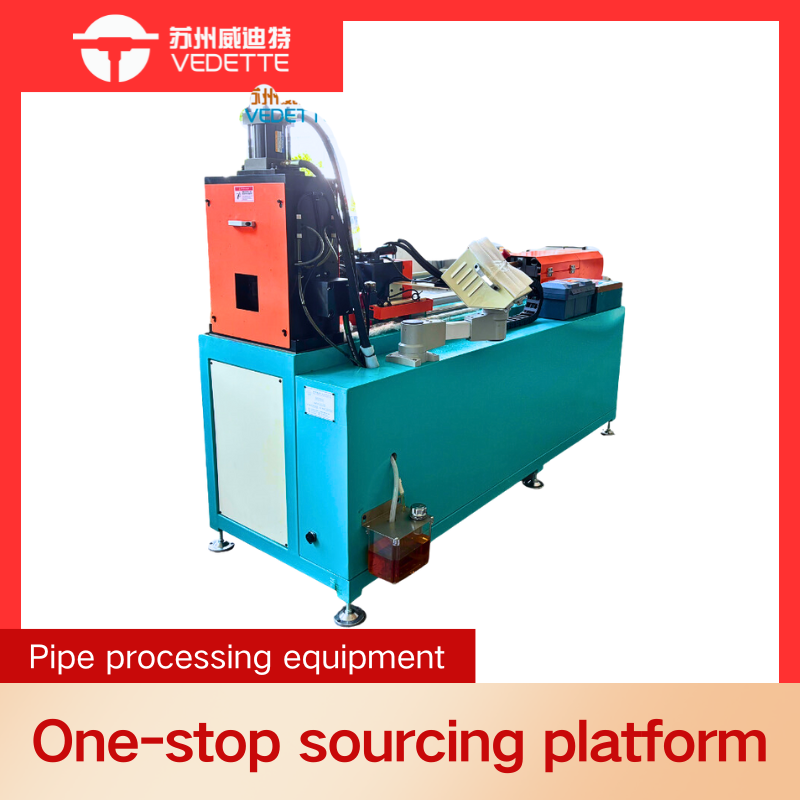 CNC Full Automatic Copper and Aluminum Pipe  Machine Hole Punching and Flanging Equipment