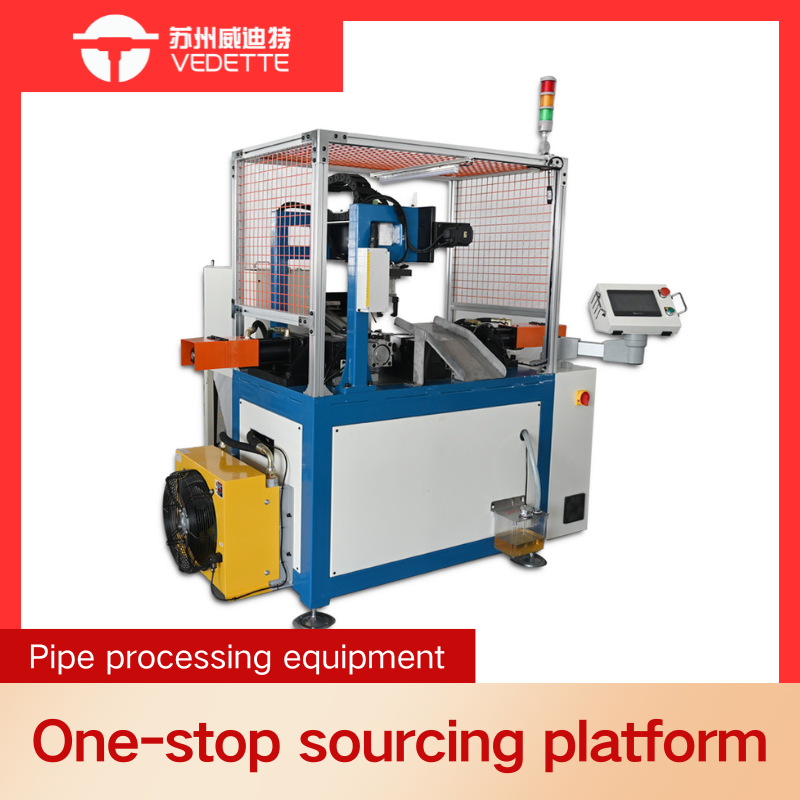 Multi station pipe end molding machine for the solar water heater industry