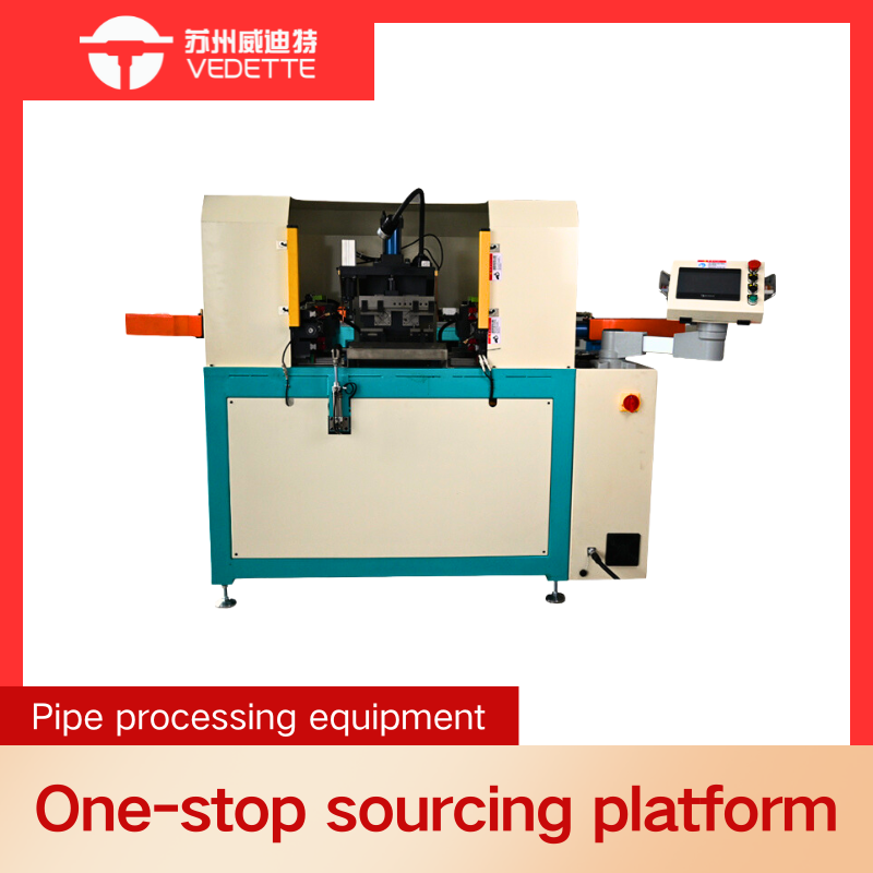 Pipe end molding machine for the water heater industry