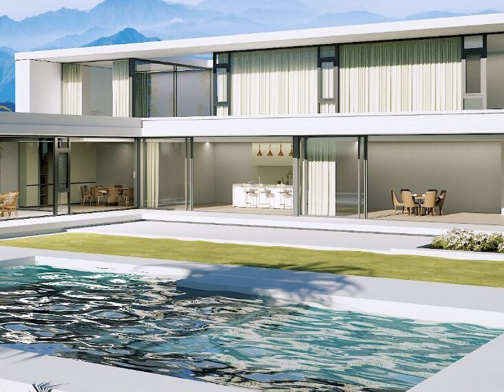 108Series Broken Bridge Casment Picture Window