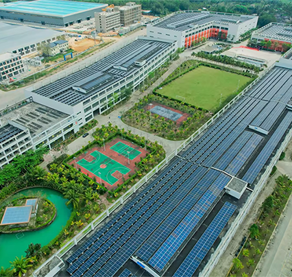 aluminum factory panoramic