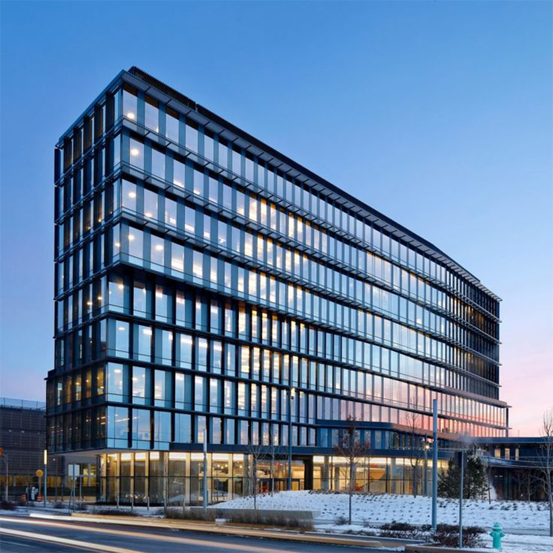 Aluminum Curtain wall Architectural Glass