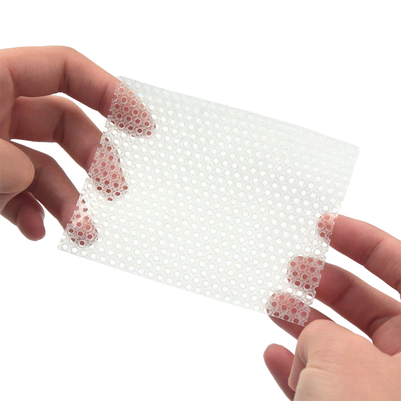 Medical Advanced Transparent Silicone Contact Layer Wound Dressing Soft Silicone Wound Net Dressing