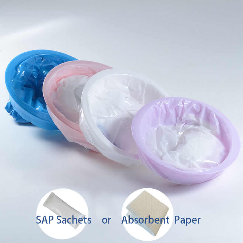 Plastic Foldable Emergency Travel Emesis Vomit Bag Hospital Medical Car Air Sickness Disposable Nausea Bag